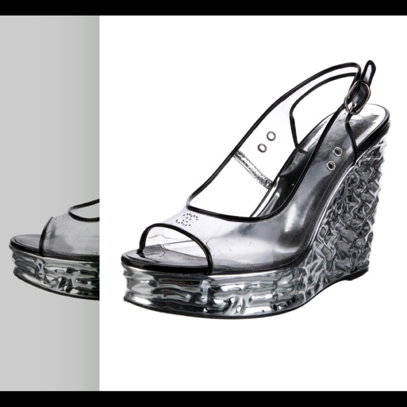 Chanel CC Logo Sandals Size:9.5 - Picture 2 of 5